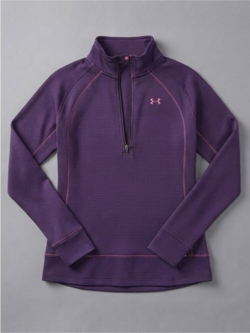 Under Armour Purple Quarter-Zip Pullover